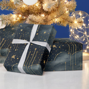 Papel De Regalo Patrón moderno Starry Night Seamless