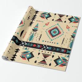 Papel De Regalo Patrón nativo americano
