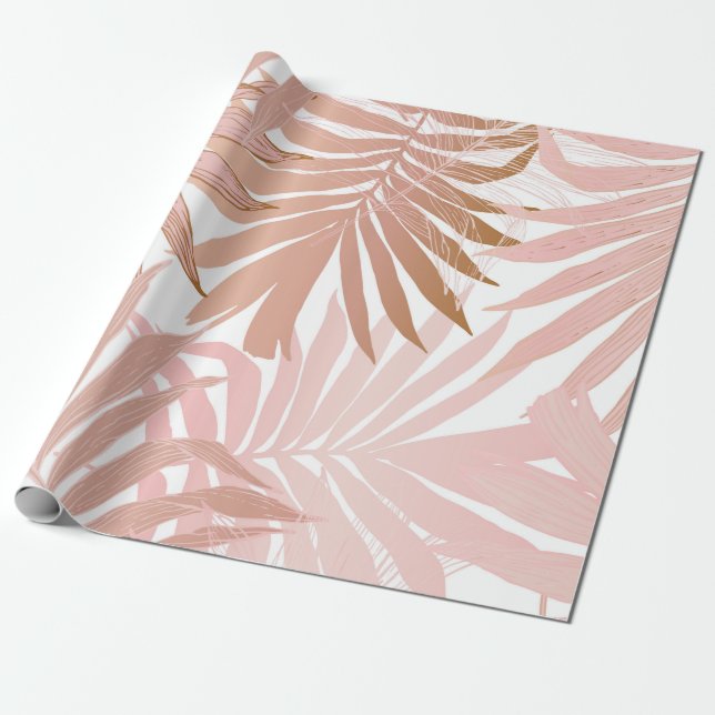 Papel De Regalo Patrón natural sin fisuras. Tropi abstracto dibuja (Desenrollado)