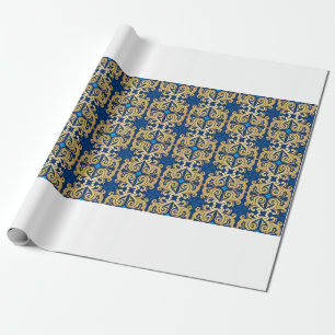 Papel De Regalo Patrón ornamental vintage clásico ornamental sin