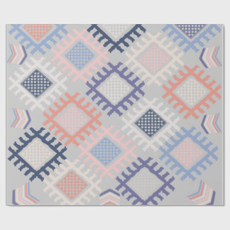 Papel De Regalo Patrón pastel de cruces entrelazadas