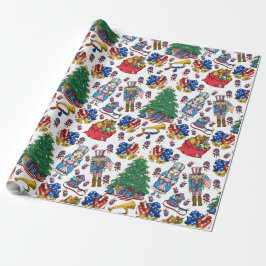 Papel De Regalo Patrón patriótico americano de cazabotas