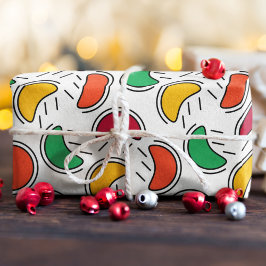 Papel De Regalo Patrón Personalizado de caramelos