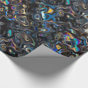 Papel De Regalo Patrón psicodélico abstracto