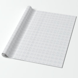 Papel De Regalo Patrón repetitivo de chinoiserie blanco azul