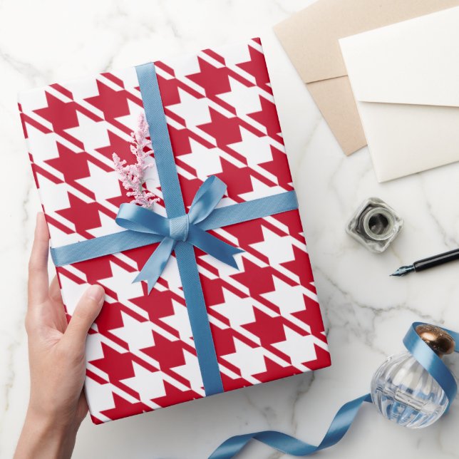 Papel De Regalo Patrón repetitivo de la cabina roja (Regalar)