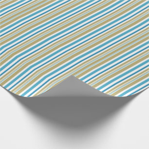 Papel De Regalo patrón sencillo, a rayas, pil de tiro de oliva y a