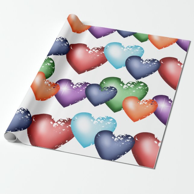 Papel De Regalo Patrón sin problemas (Desenrollado)