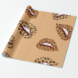 Papel De Regalo Patrón sin soldadura de los labios de impresión 
