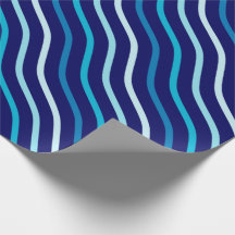 Patrón sin soldadura de onda azul