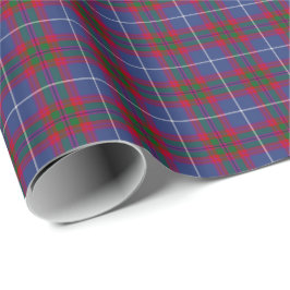 Papel De Regalo Patrón Tartán de Edimburgo Escocia