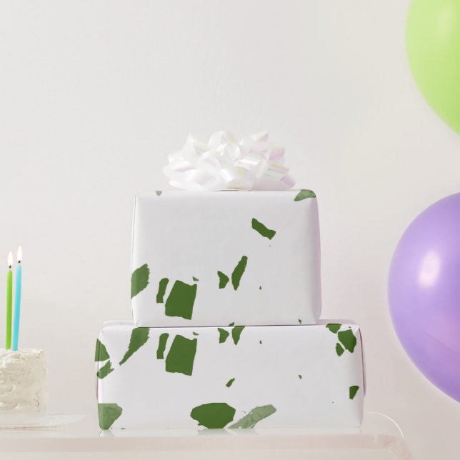 Papel De Regalo Patrón Terrazo (Regalos de fiesta)