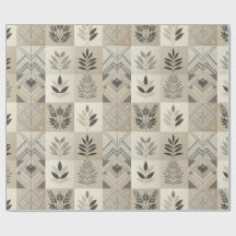 Patrón tribal geométrico elegante de Moda retro