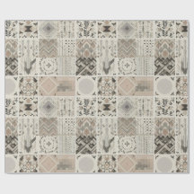 Patrón tribal geométrico elegante de Moda retro