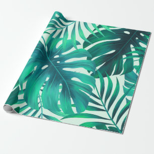 Papel De Regalo Patrón tropical