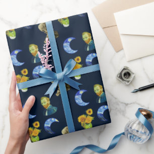 Papel De Regalo Patrón Van Gogh
