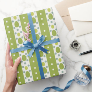 Papel De Regalo Patrón verde oriental