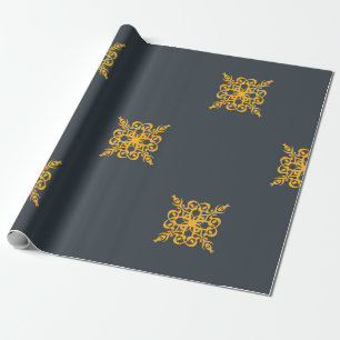 Papel De Regalo Patrón vintage decorativo sin insuperables con ele