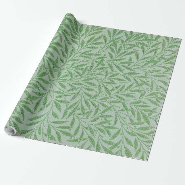 Papel De Regalo Patrón Willow, William Morris (Desenrollado)