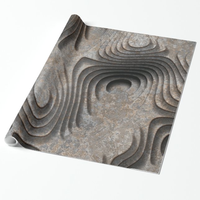Papel De Regalo Patrones 3D 1 (Desenrollado)