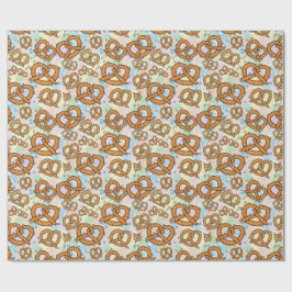 Papel De Regalo patrones de pretzel