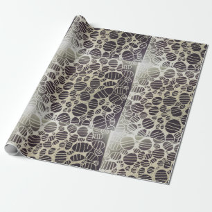 Papel De Regalo patrones de yaei blancos y negros