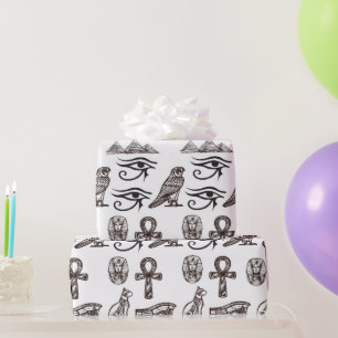 Papel De Regalo Patrones digitales de antigüedades egipcias incans
