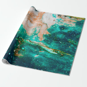 Papel De Regalo Patrones fantásticos de colores y pinturas abstrac