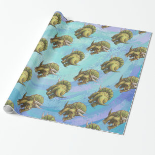 Papel De Regalo Patrones Triceratops