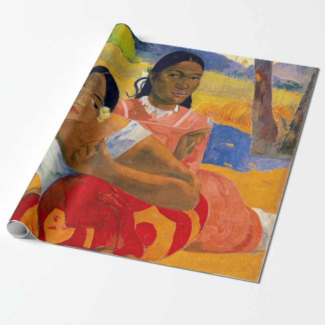 Papel De Regalo Paul Gauguin - ¿Cuándo Te Casarás? (Desenrollado)