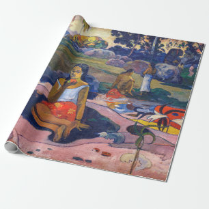 Papel De Regalo Paul Gauguin - Fuente Sagrada, Dulces Sueños