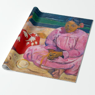 Papel De Regalo Paul Gauguin - Mujeres tahitianas en la playa