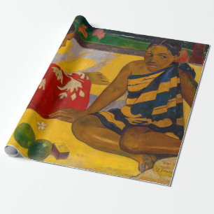 Papel De Regalo Paul Gauguin - Mujeres Tahitianas / Parau Api