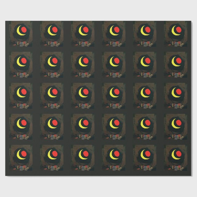 Papel De Regalo Paul Klee - Sueño Fuerte (Superficie plana)