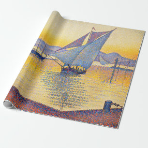 Papel De Regalo Paul Signac - El puerto al atardecer, Opus 236
