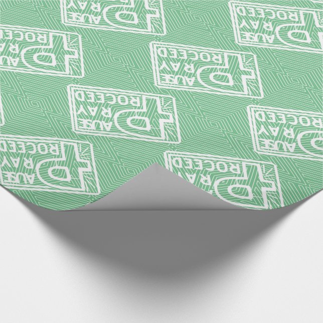 PAPEL DE REGALO PAUSA PRAY PROCEDE (Esquina)