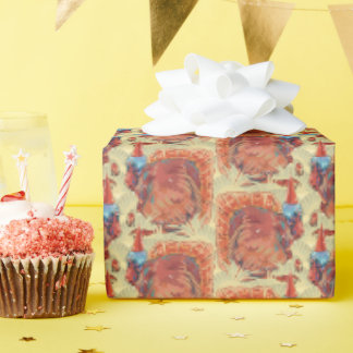 Papel De Regalo Pavo en la Paja
