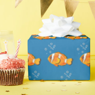 Papel De Regalo Payaso con burbujas