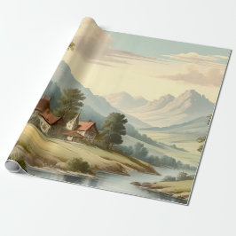 Papel De Regalo Paysage de montagne
