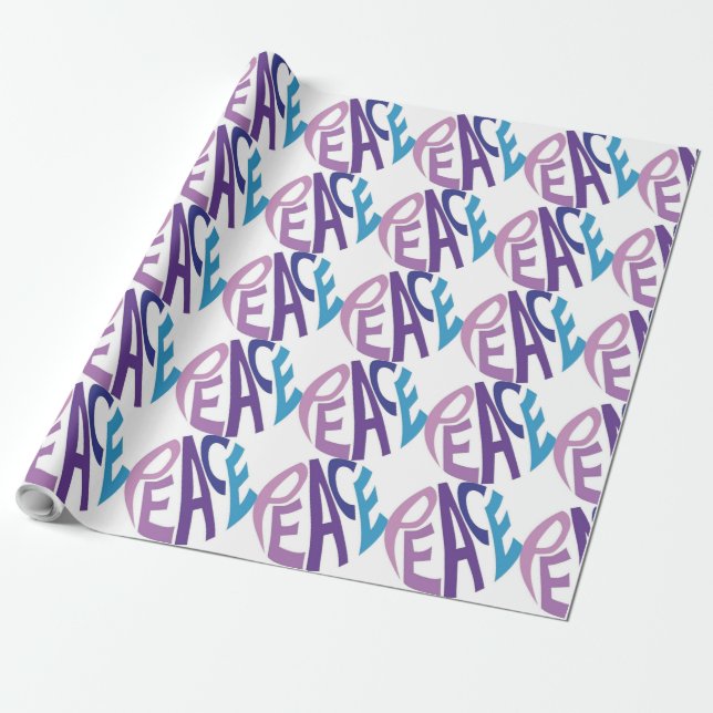 PAPEL DE REGALO PAZ (Desenrollado)