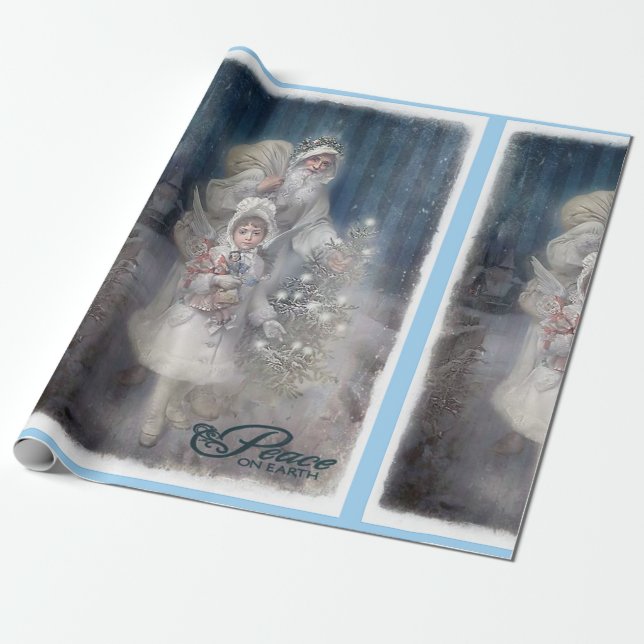 Papel De Regalo Paz en la Tierra (Desenrollado)