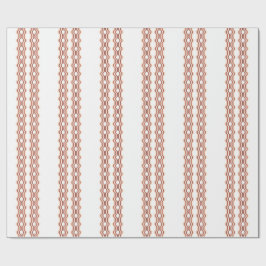 Papel De Regalo Peach Wave Symmetry