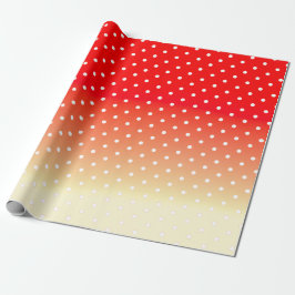 Papel De Regalo Peach Y Red