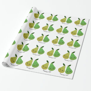 Papel De Regalo Pearfect Pear Kawaii Pears