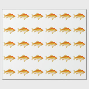 Papel De Regalo Peces de oro comunes