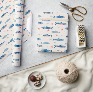 Papel De Regalo Pecesitos