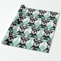 Peeking Terrier Green Tema Personalizado