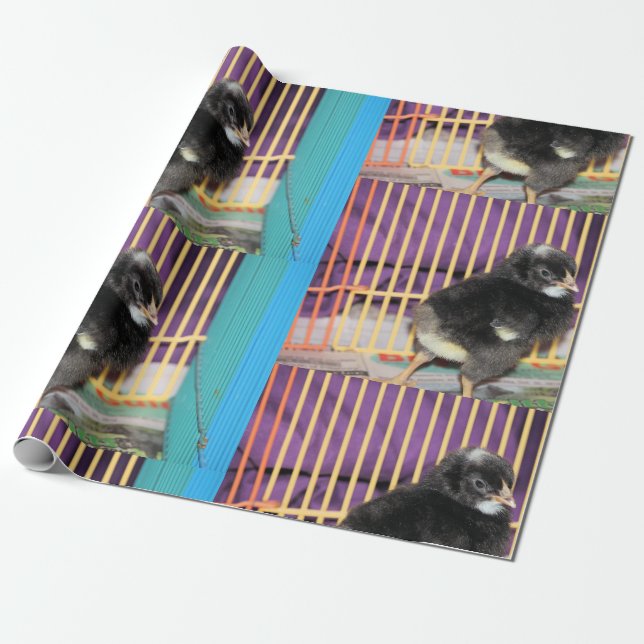 Papel De Regalo Peep (Desenrollado)