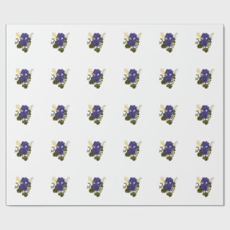 Papel De Regalo Pegatina botánica vintage