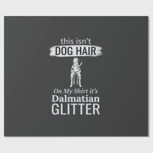 Papel De Regalo Pelo de perro dálmata brillo divertido mascota